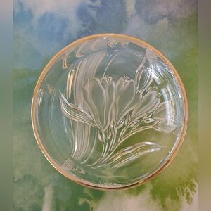 Mikasa Flower Jewelry Dish